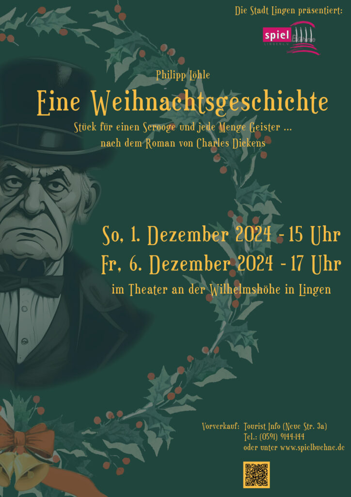 Plakatmotiv für "Eine Weihnachtsgeschichte"